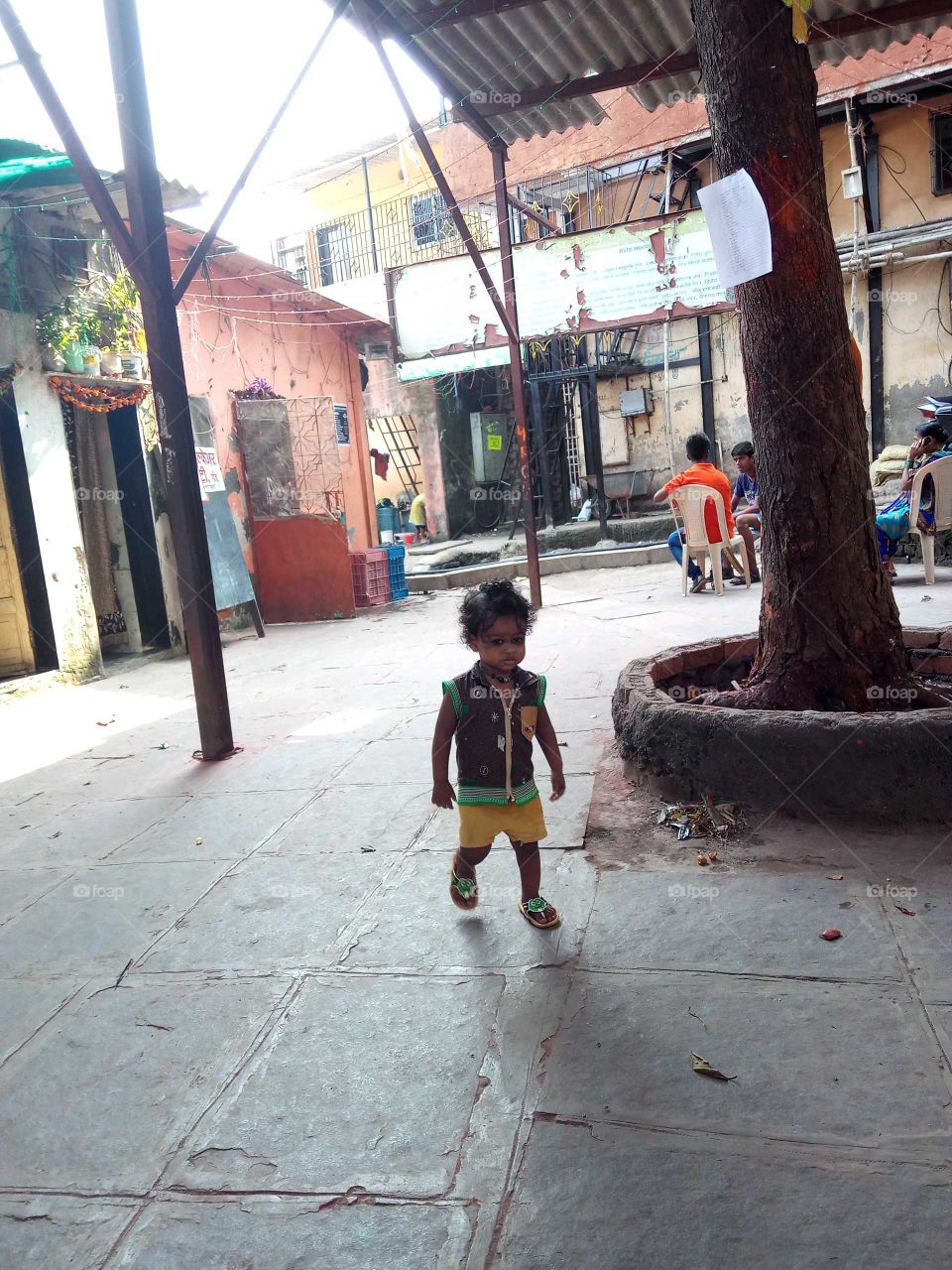 People, Street, City, Child, Road