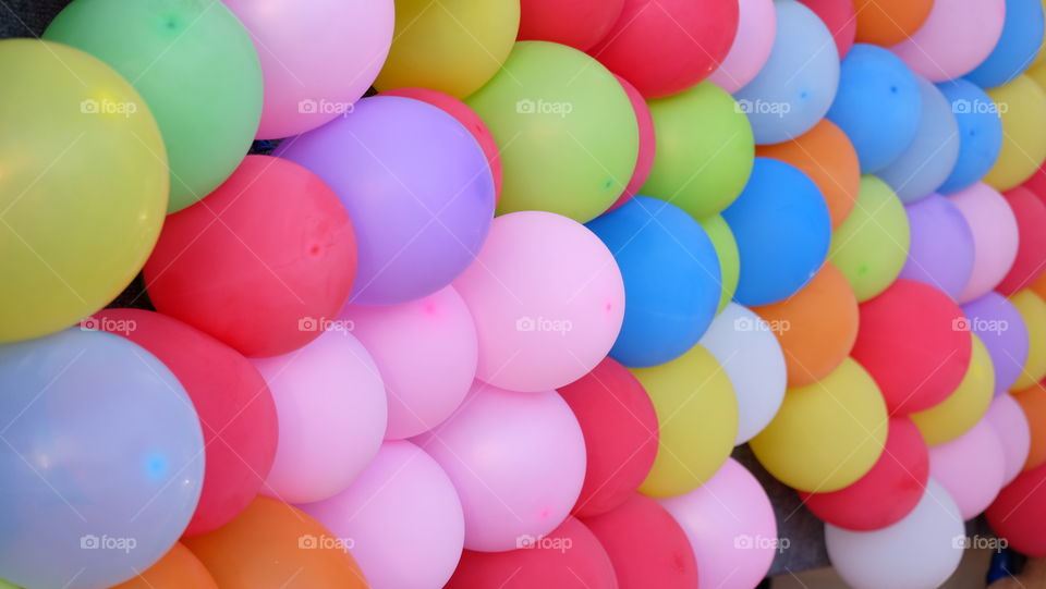 Colorful balloons