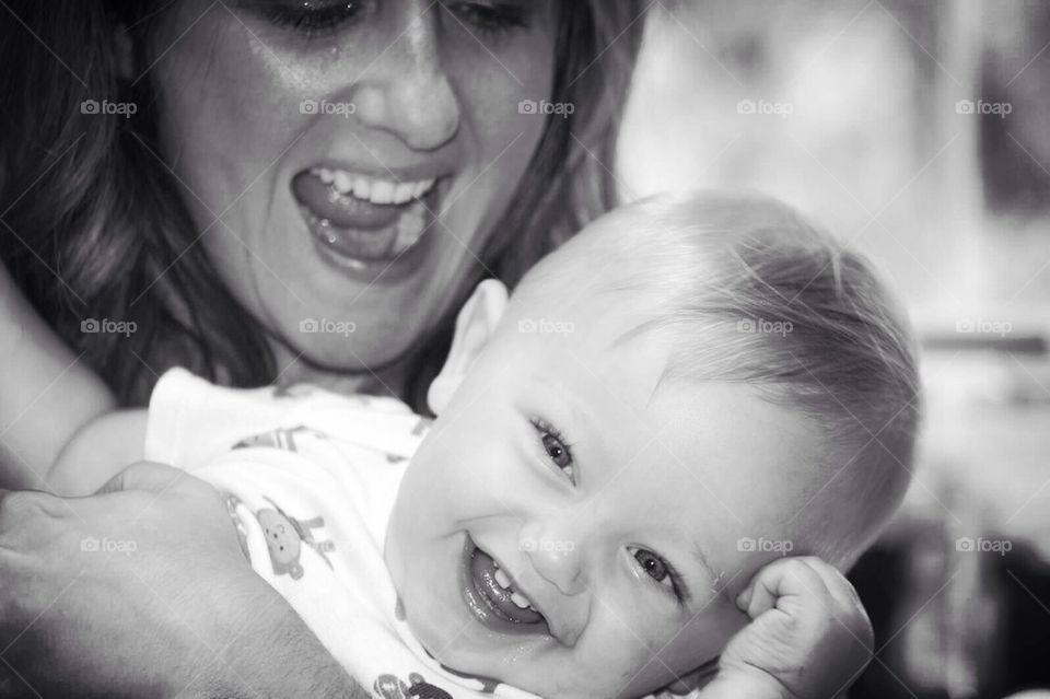 Giggles with Mommy