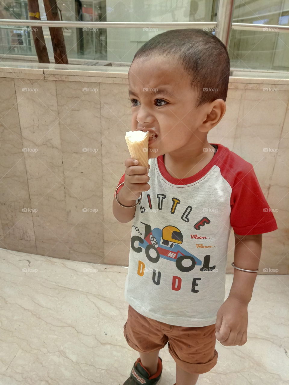 Eating Ice cream