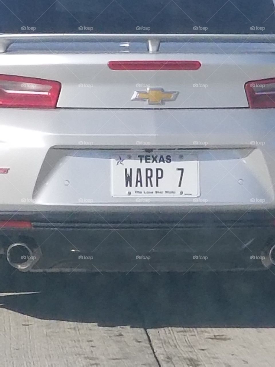 license plate