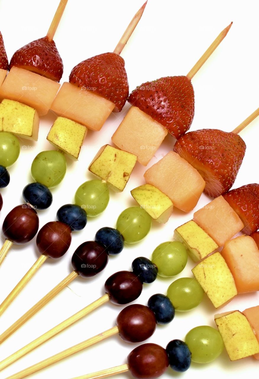 Fruit kabobs 