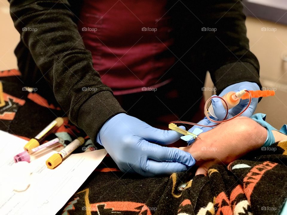 Drawing Blood For Labs 