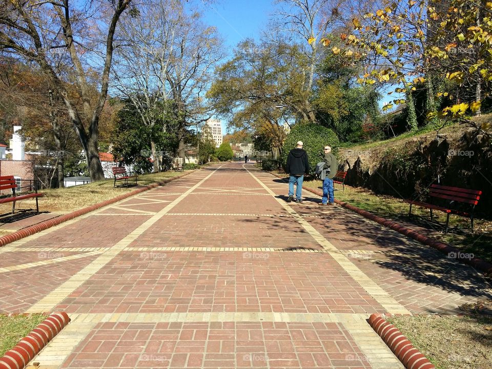 Promenade Hot Springs Arkansas in the Fall