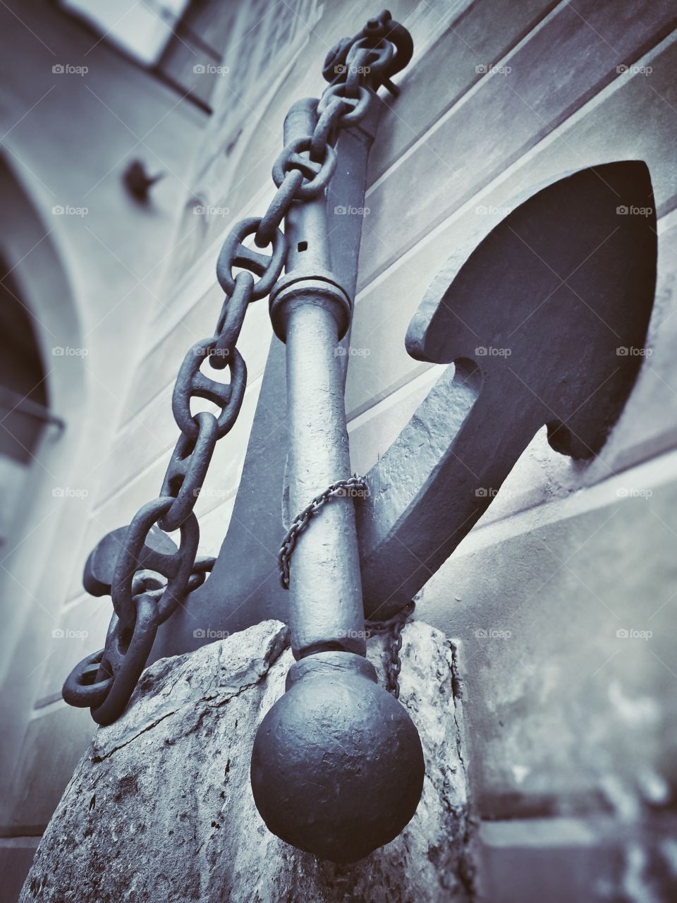 Old anchor
