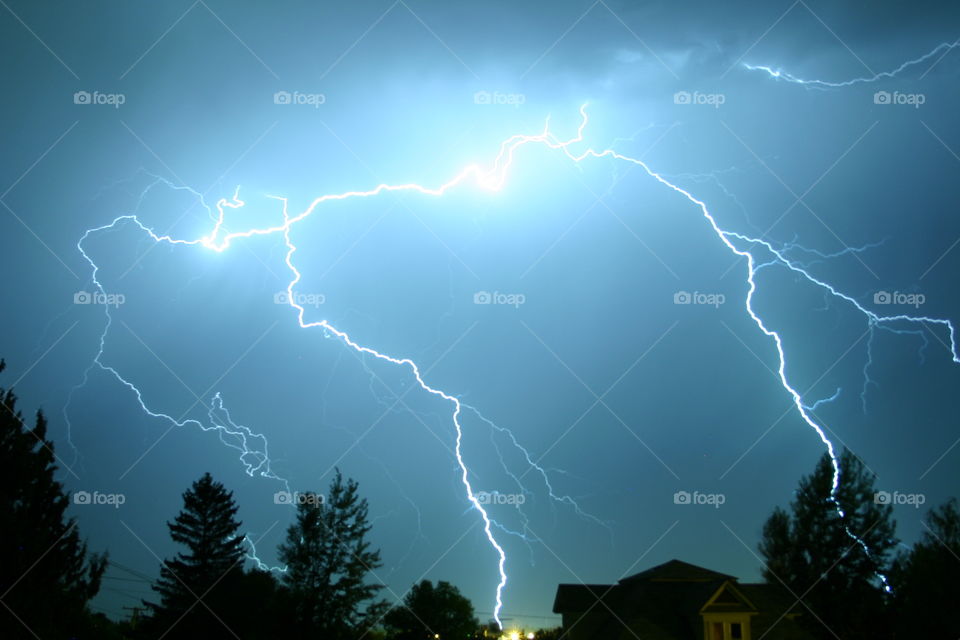 More lightning in Rexburg Idaho