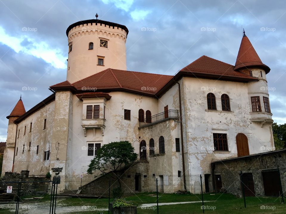 The beautiful castle