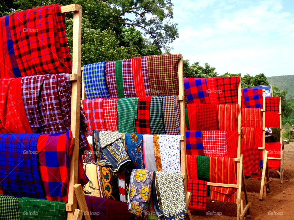 Maasai market