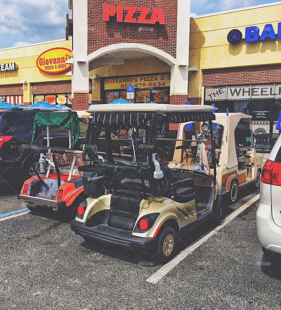 Floridian parking lot 