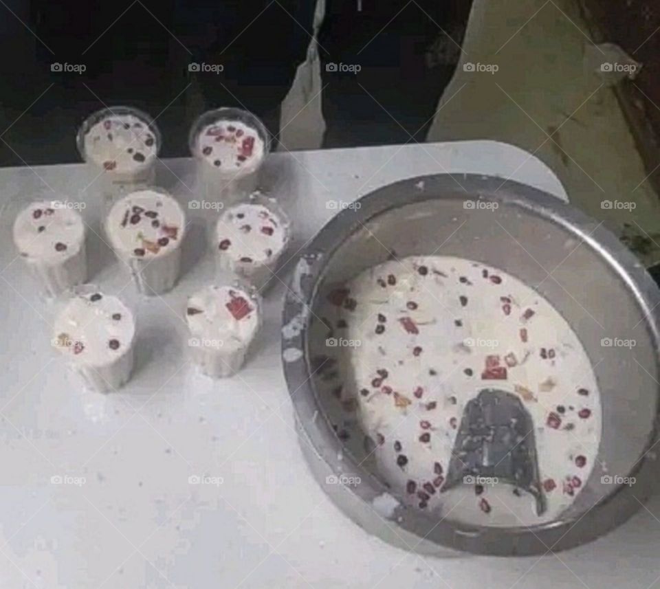 Delicious and nutritious lassi made from curd.