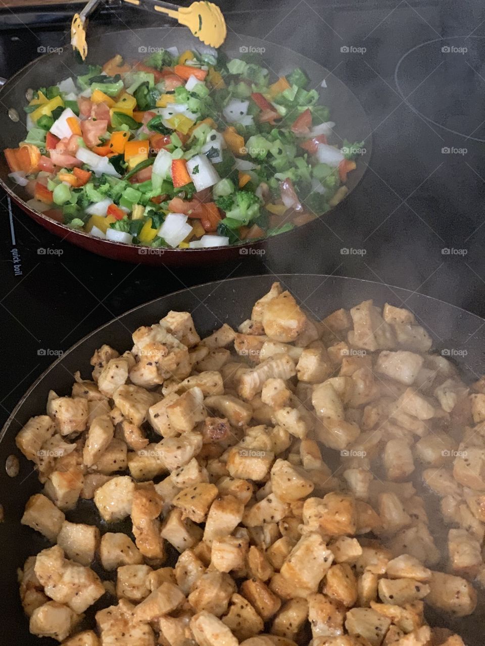 Chicken and veggies 