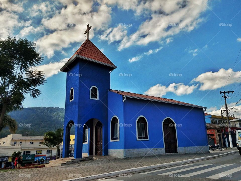 Architecture, Church, Street, Travel, Sky