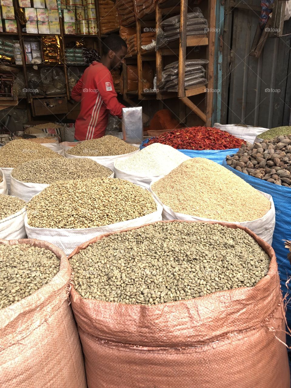 Addis Abeba - Mercato 