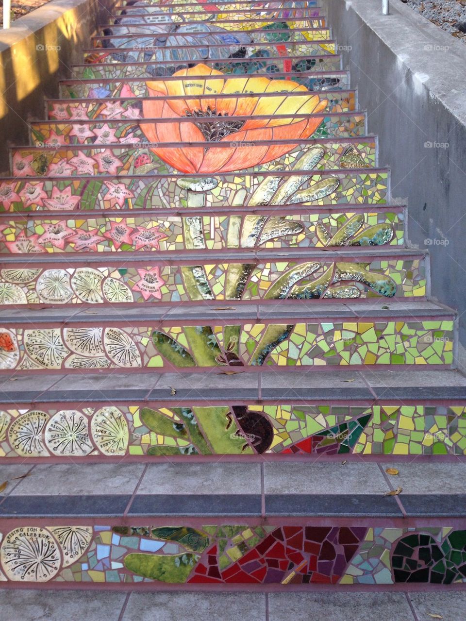 Mosaic Staircase