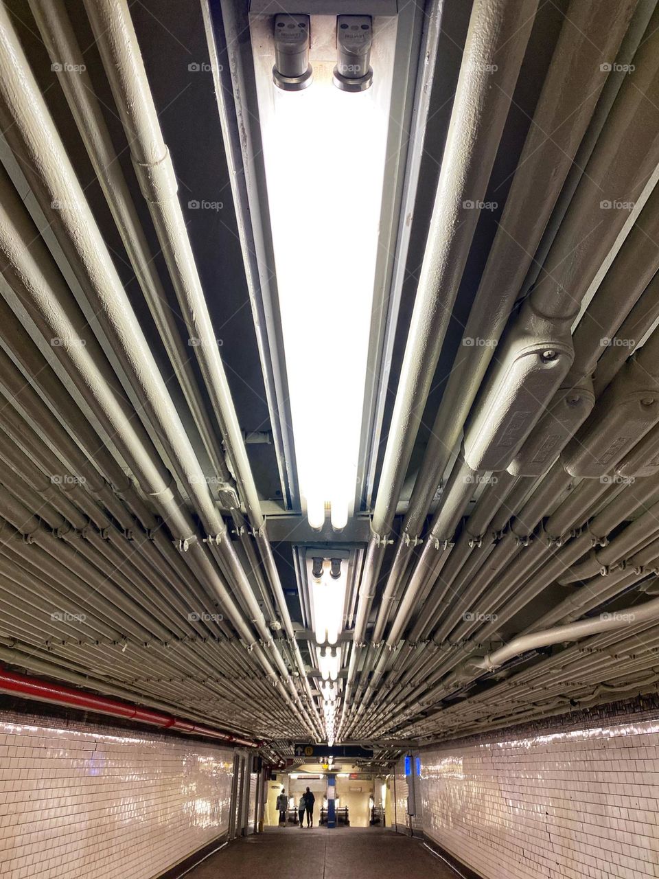 New York subway corridor 