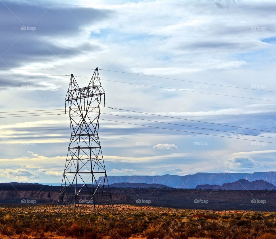 Electricity in the desert
