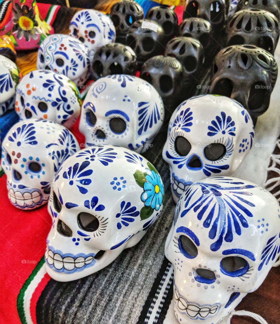 Ceramic Sugar Skulls