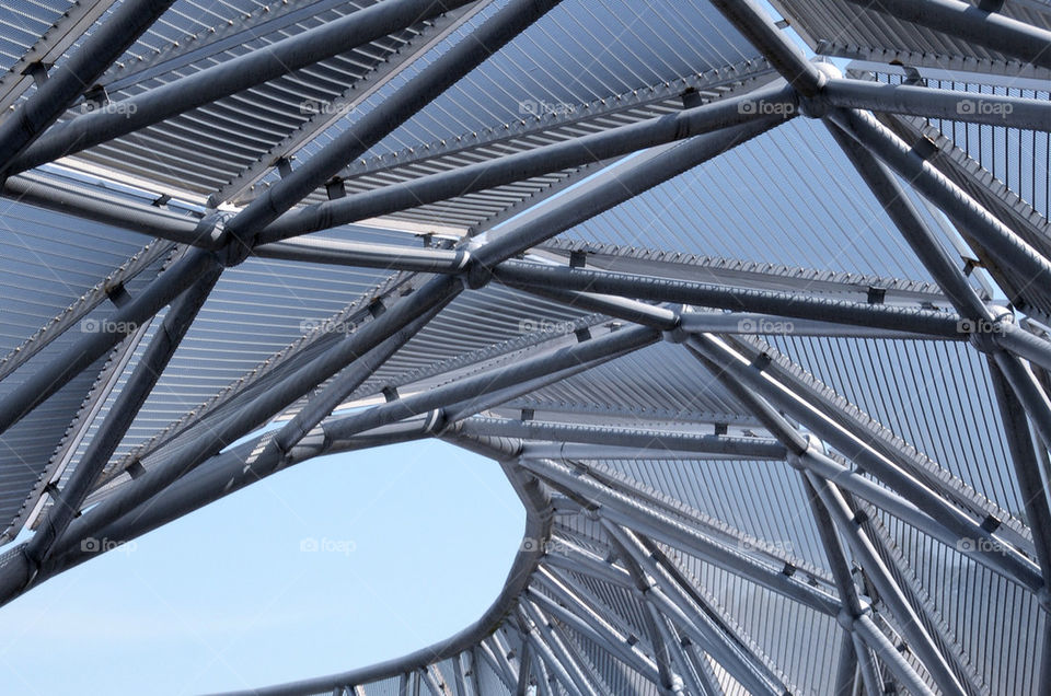 modern building architecture metal by hexoic