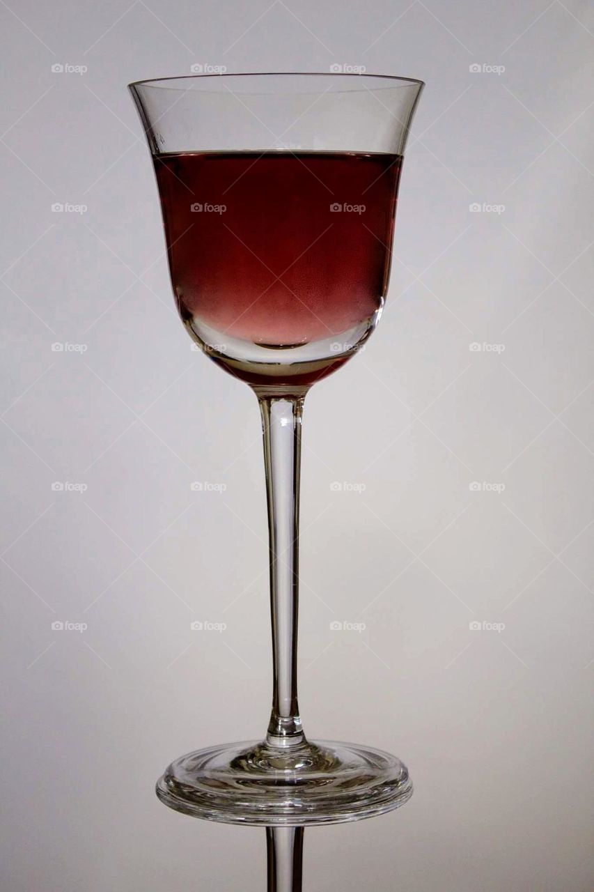 red wine glass