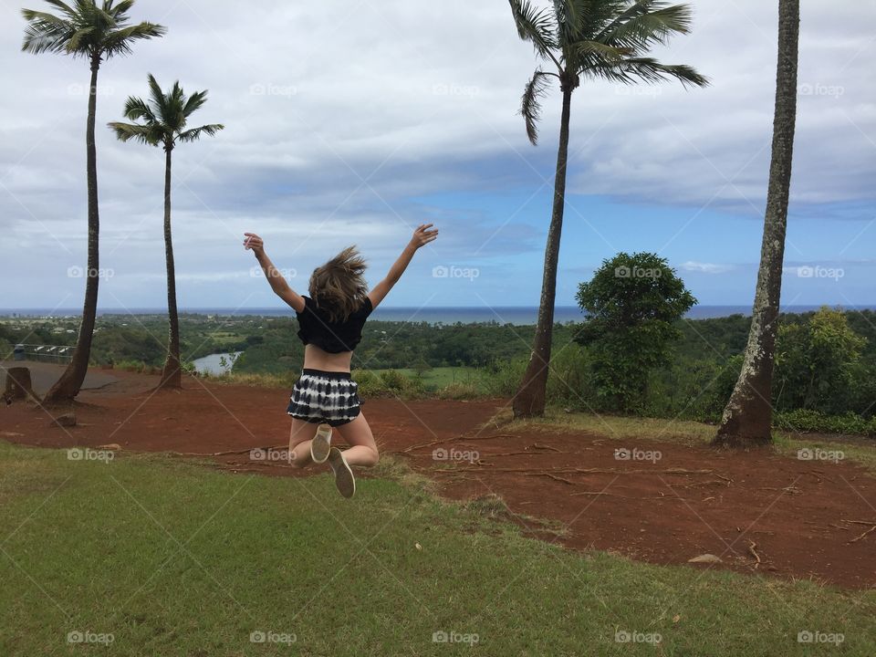 Happy in Hawaii
