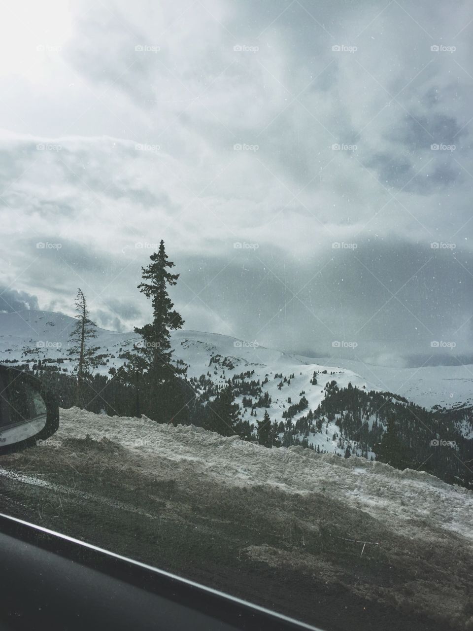 Snow, Landscape, Mountain, No Person, Travel