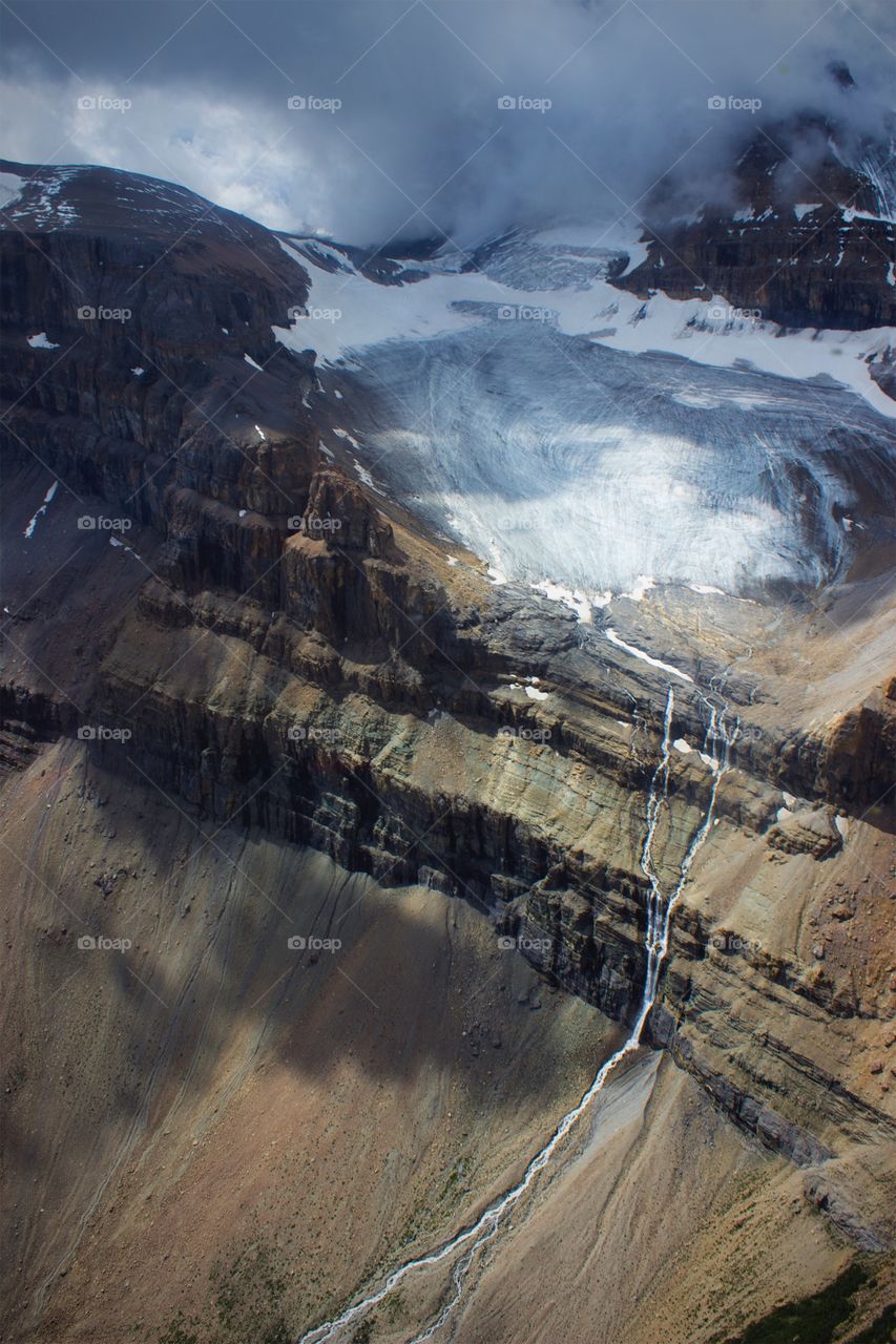 Glacier in Jasper