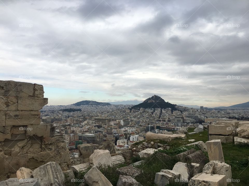 Rocks and hills, Athens