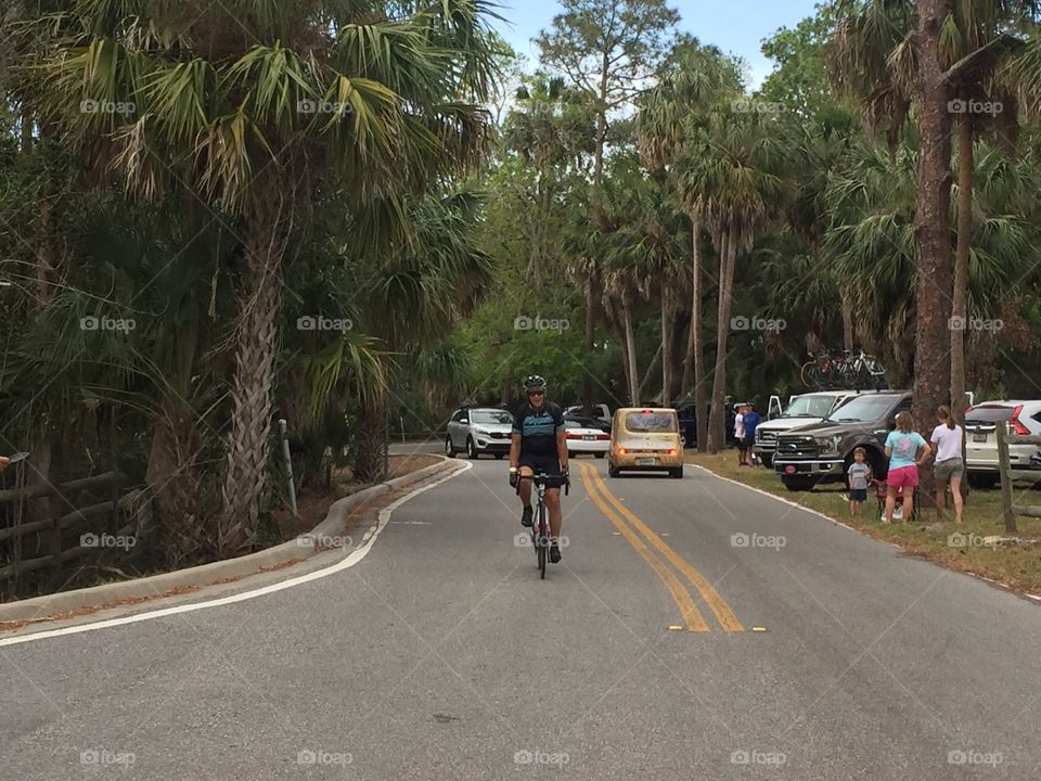 Finish line  - 170 mile ride Florida coast to coast