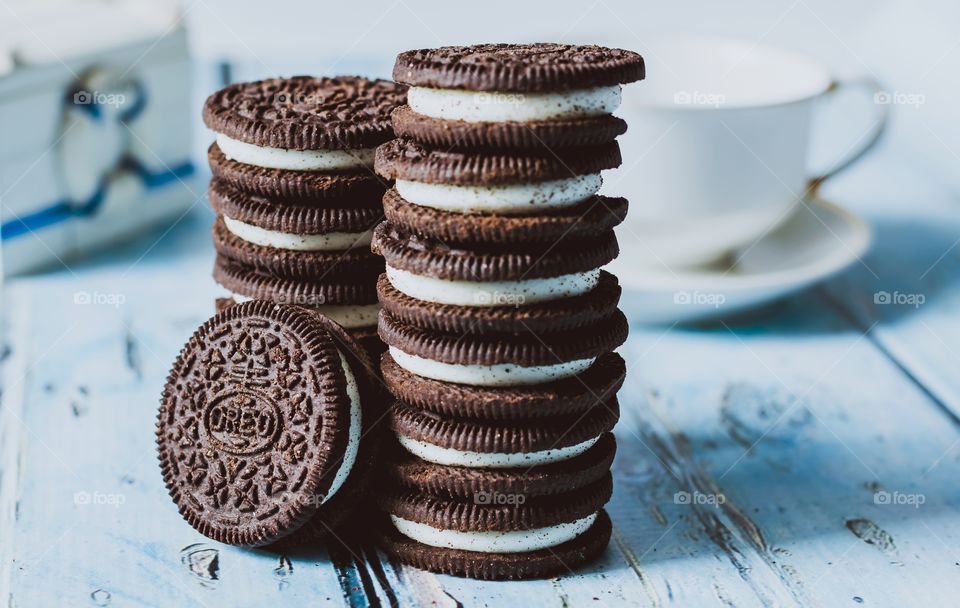 Stacks of Oreos