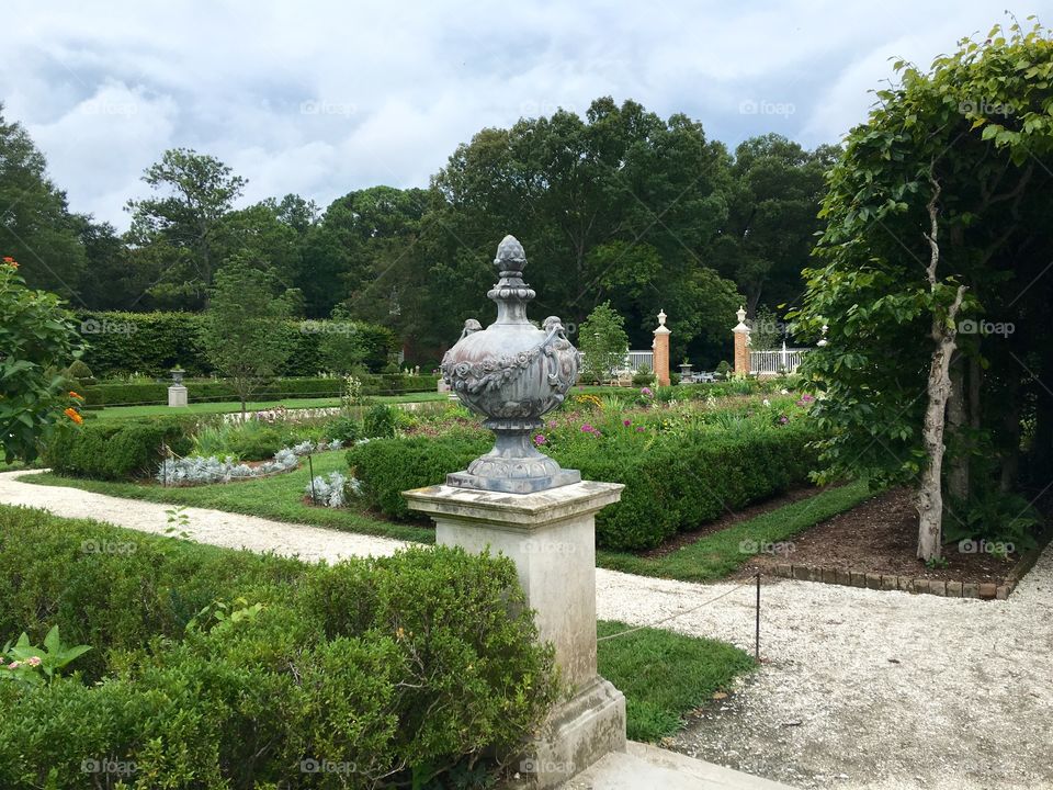 Ornate gardens