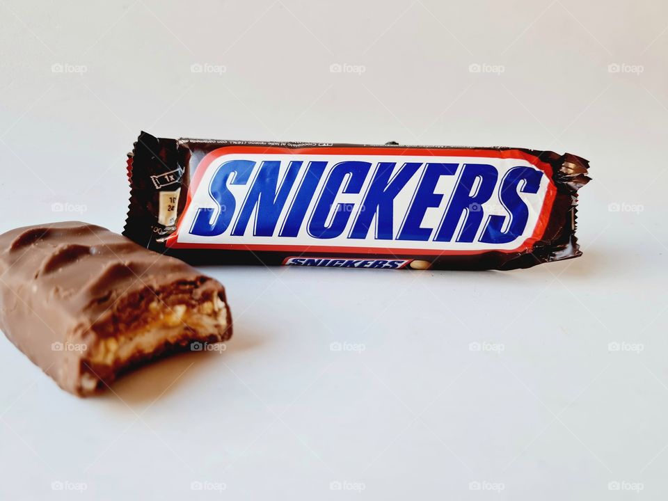 Snickers chocolate bar