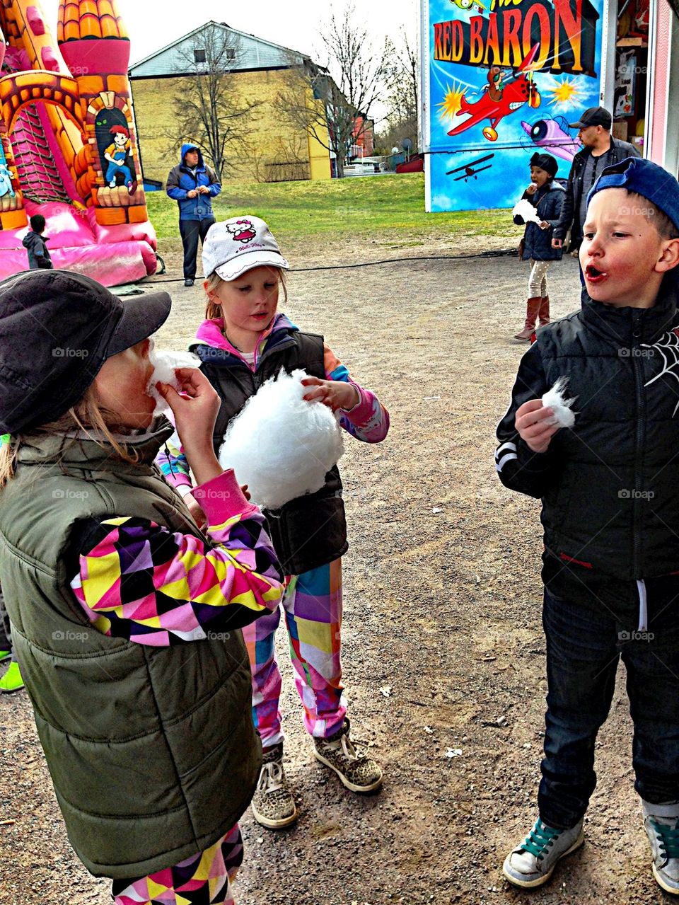 We enjoy cotton candy!