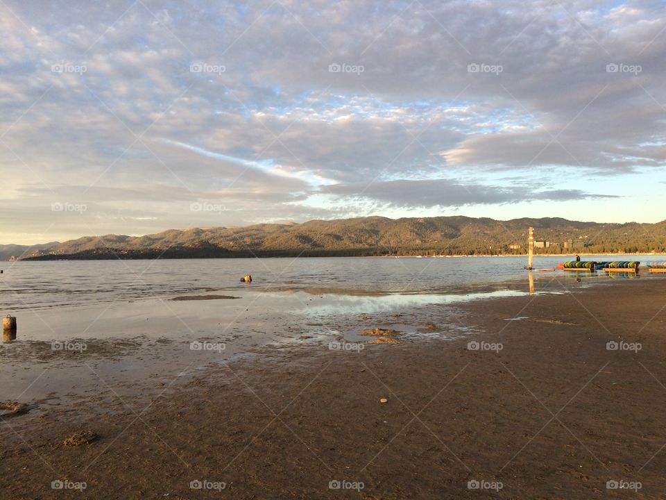 Scenic view of beach