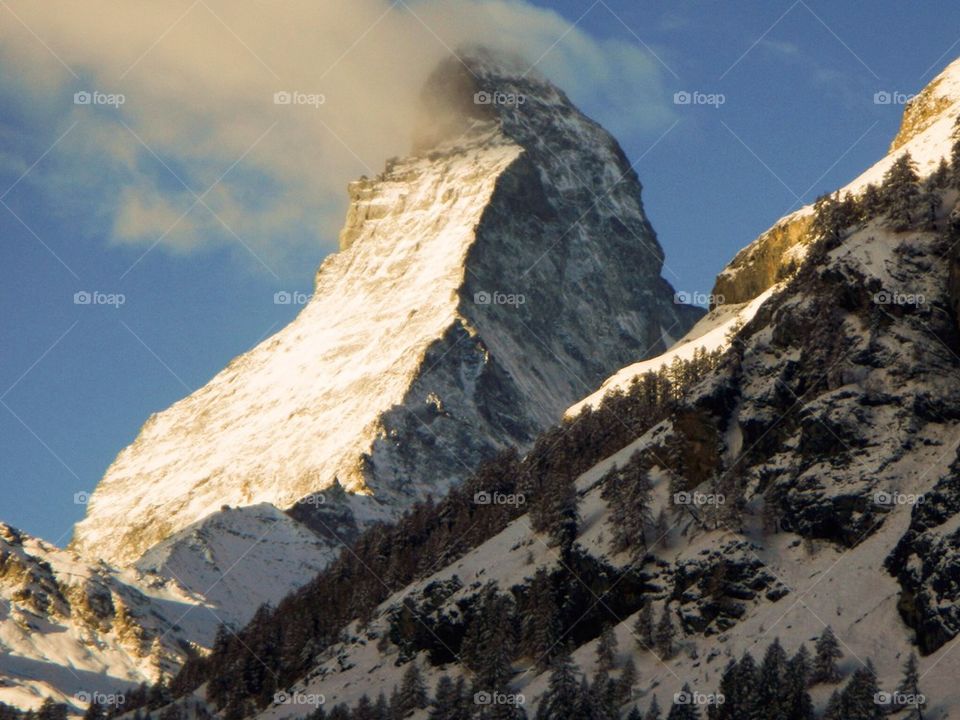 city mountain switzerland zermatt by The_Picture_man