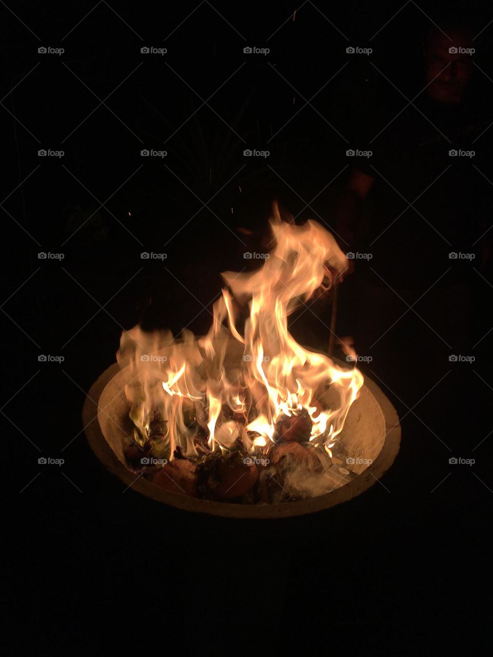 Getting ready for the bbq 