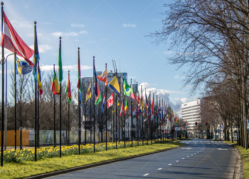 UN country flags