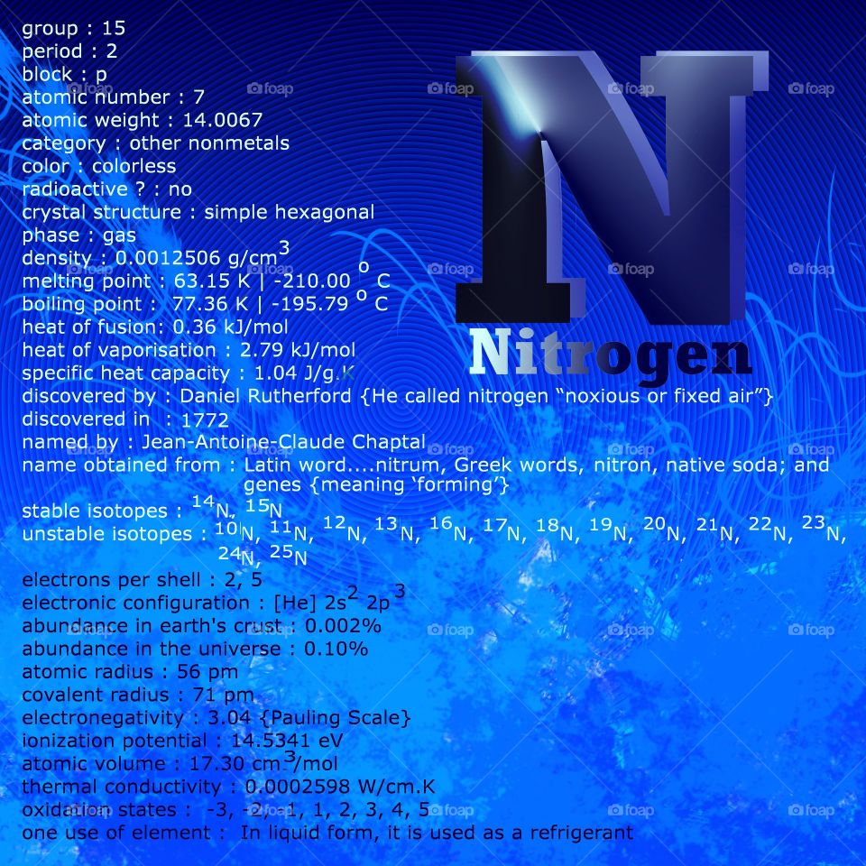 Nitrogen