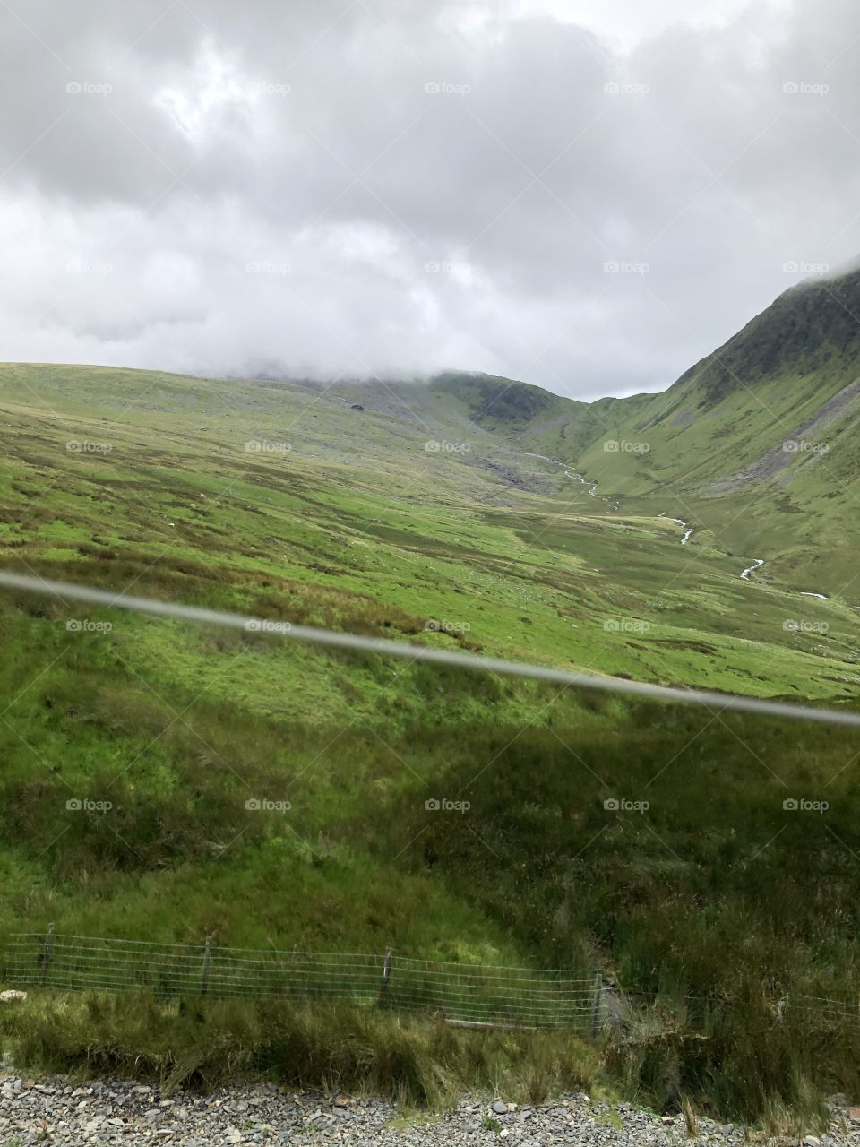  View as you ascend mount Snowden