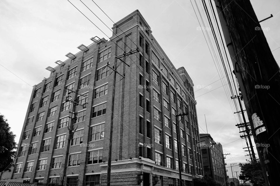 The former home of the National Biscuit Company (NABISCO) in the Arts District of downtown Los Angeles. 