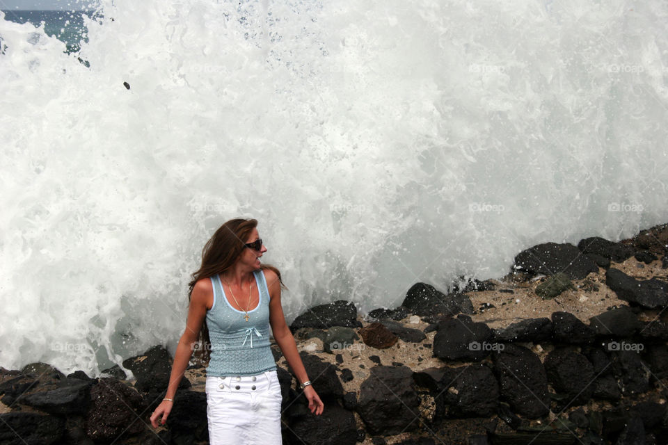 Water, Girl, One, People, Portrait