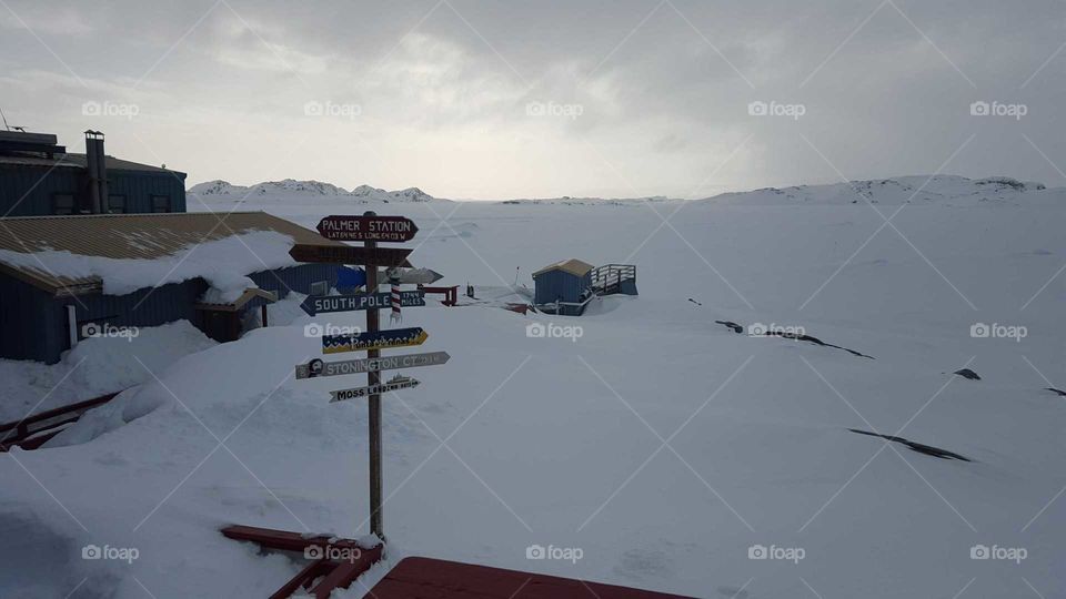 Snow at remote destinations