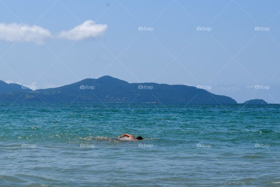 swim Ubatuba SP BRAZIL