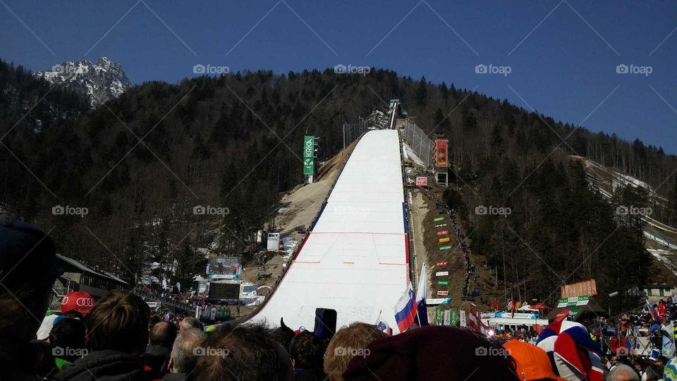 planica ski jump hill SLOVENIJA