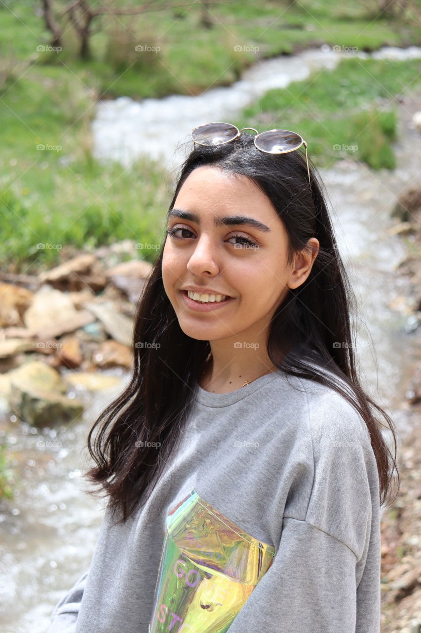 beautiful girl smile