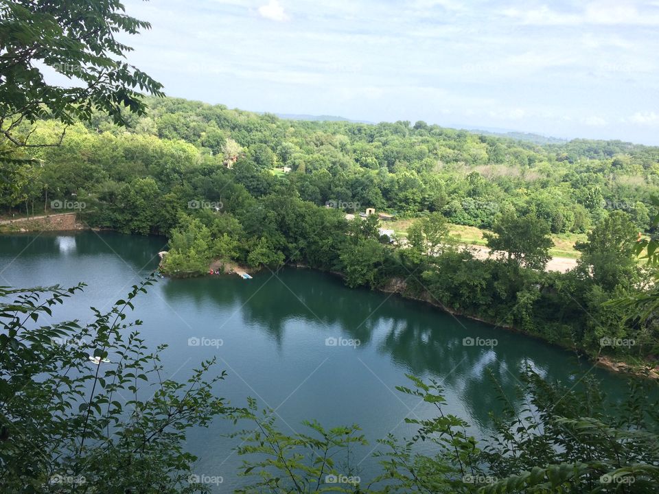Quarry Lake. Mead's Quarry Lake in Knoxville, Tennessee