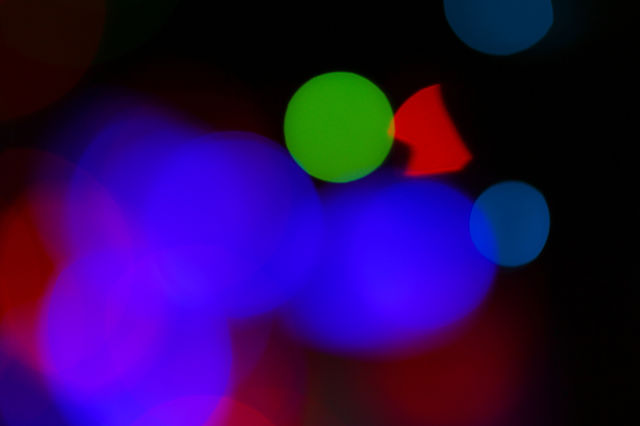 Abstract Christmas Lights