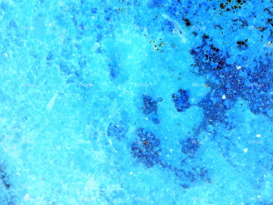 blue marble stone in laser light rock texture