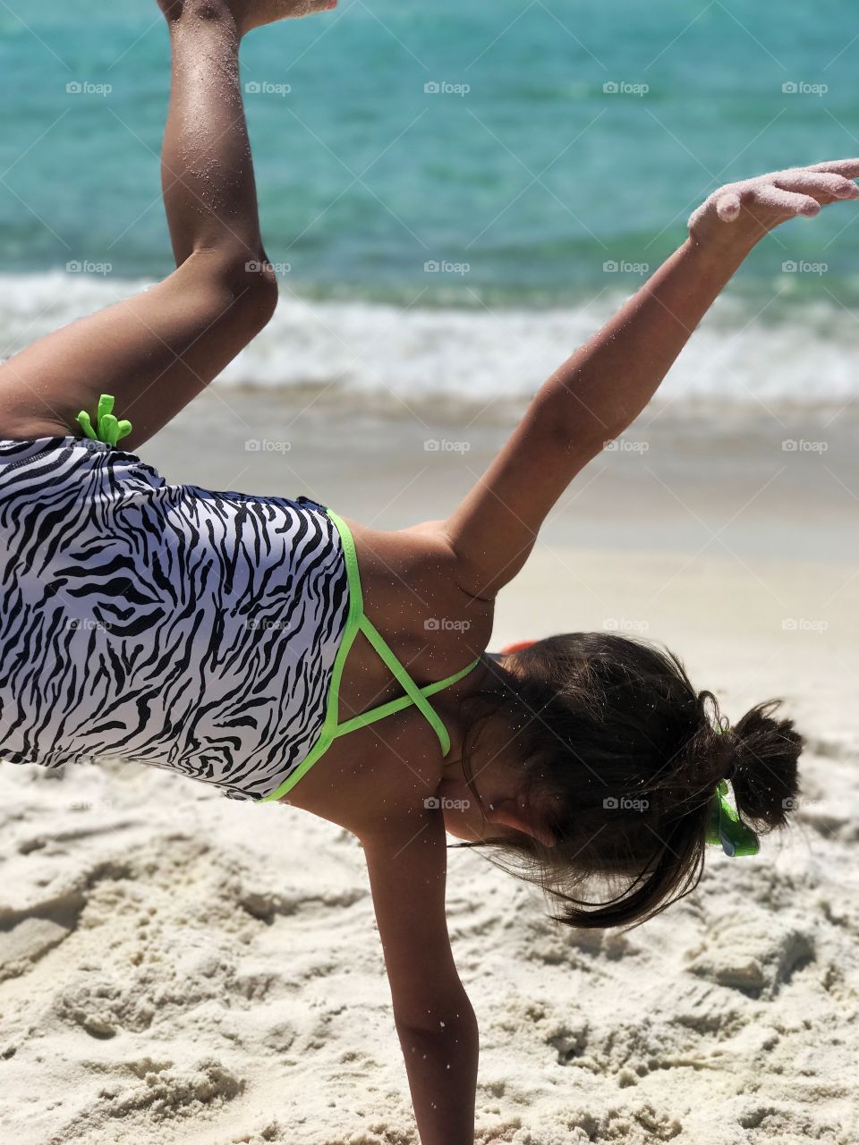 Yoga with a 5 year old. 