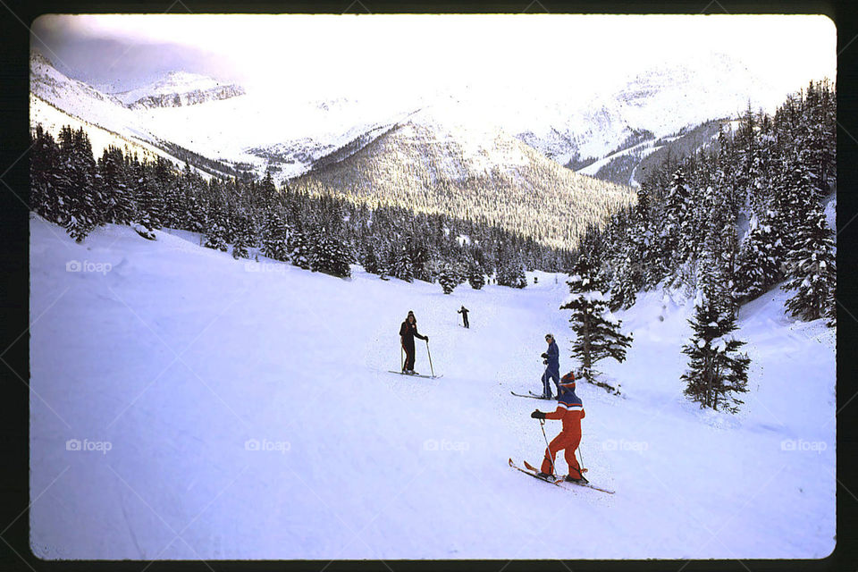 Down the slopes we go