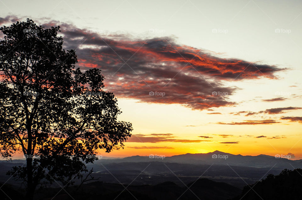 The light after sunset